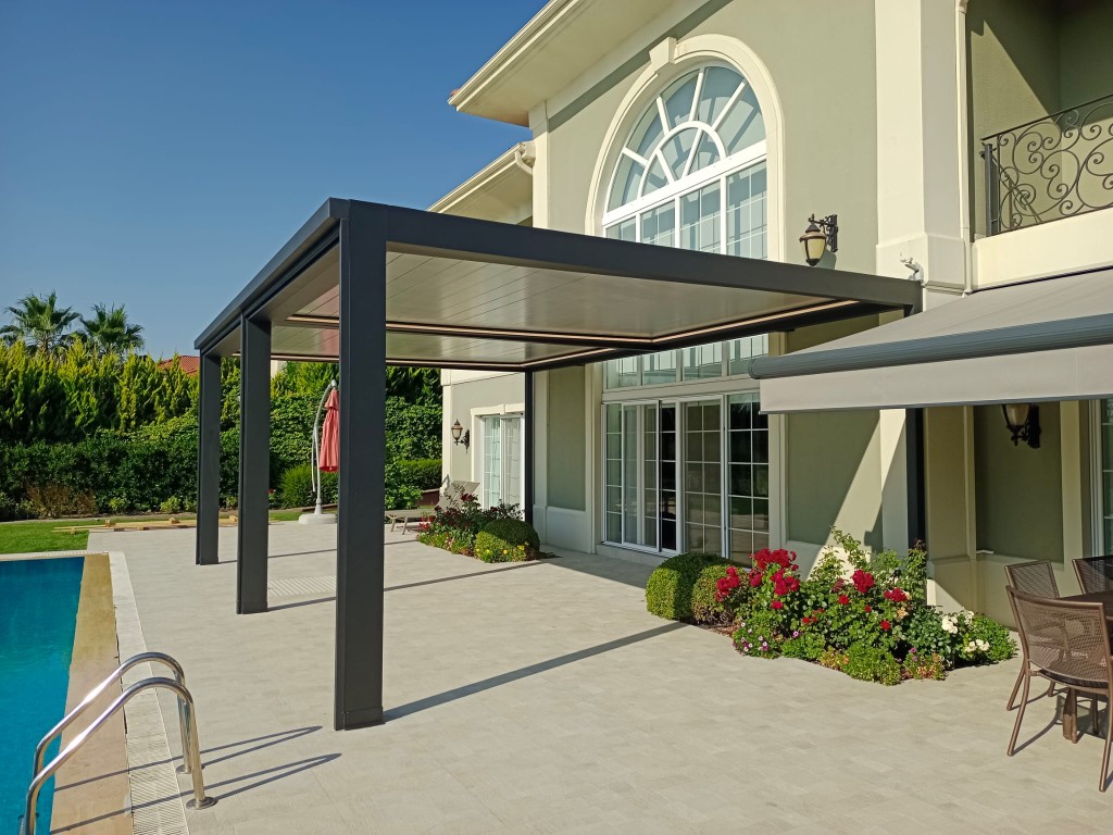 Villa biyoklimatik pergola ve tente