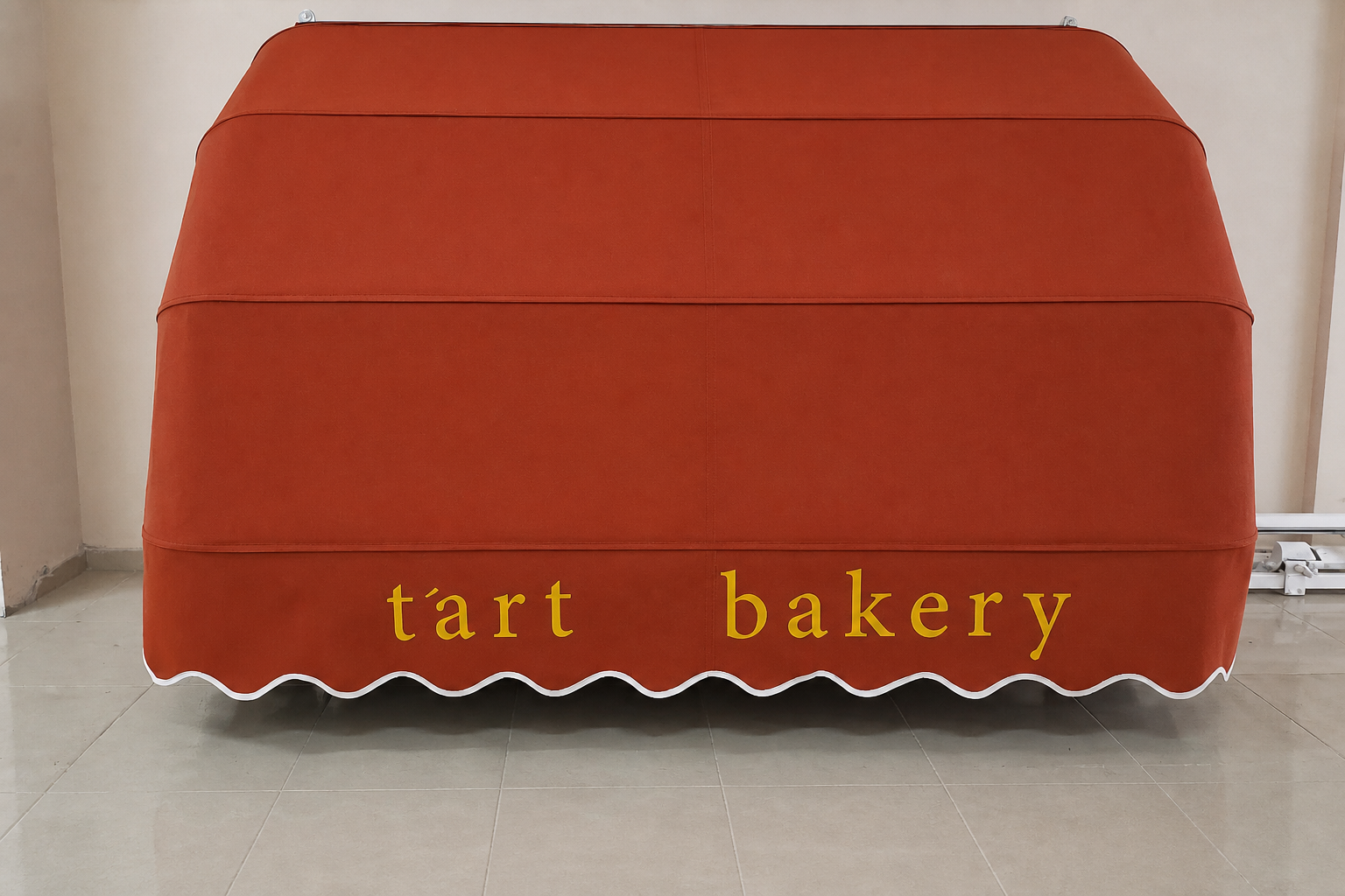 Körüklü Tente — t'art bakery cephesi